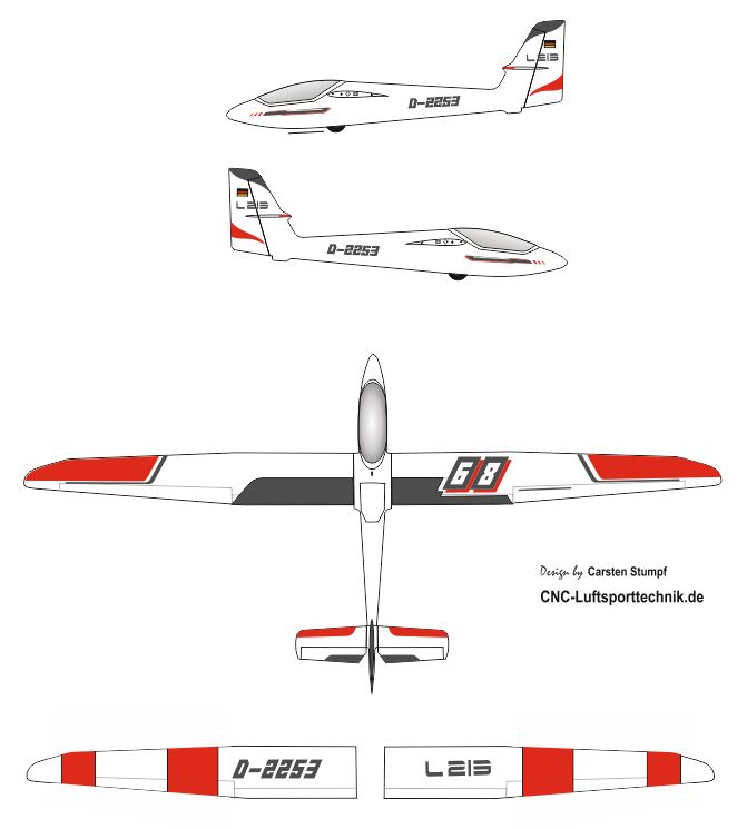 Dekor für L213 von RC-Flight-Academy